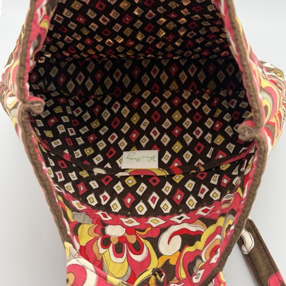 Vera Bradley Medium Tote Bag Handbag Puccini Pattern Purse 12"W x 12"H - Picture 10 of 10